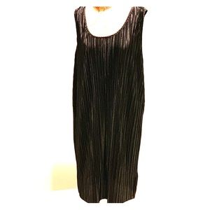 Slinky Black Tank Dress